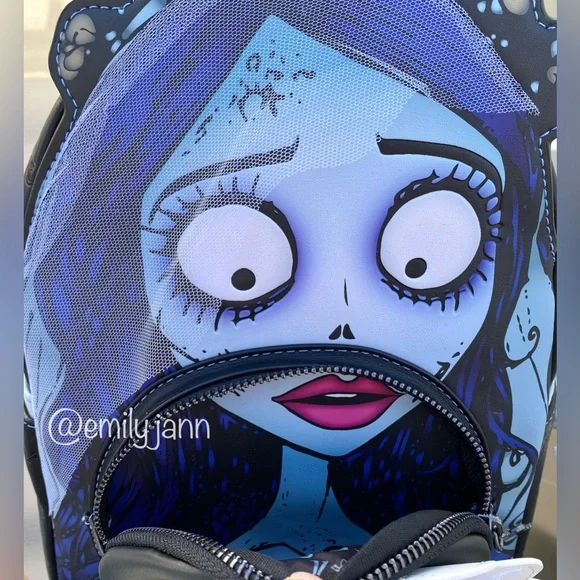 Corpse Bride♠️Emily Backpack Set - Picture 9 of 12